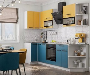 ТЕХНО Кухонный гарнитур угловой 2,7х0,9 м Компоновка №2 в Серове - serov.mebel24.online | фото 2