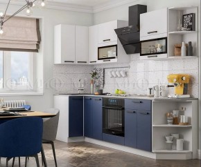 ТЕХНО Кухонный гарнитур угловой 2,7х0,9 м Компоновка №2 в Серове - serov.mebel24.online | фото 3