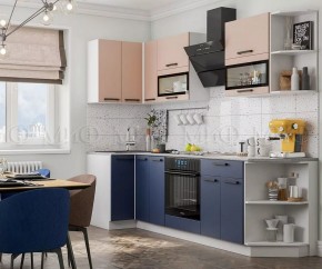 ТЕХНО Кухонный гарнитур угловой 2,7х0,9 м Компоновка №2 в Серове - serov.mebel24.online | фото 4