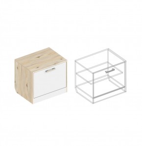 Тумба для обуви 1-ств "Милана" в Серове - serov.mebel24.online | фото 3