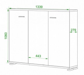 Тумба Домино нельсон ПУ-60-4 в Серове - serov.mebel24.online | фото 2