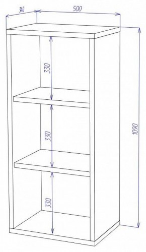 Тумба Домино СУ(ш1в1)+ФГ в Серове - serov.mebel24.online | фото 2