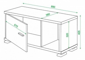 Тумба комбинированная Домино СБ-30/1 в Серове - serov.mebel24.online | фото 3