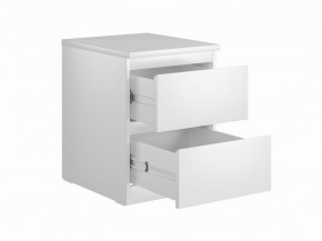Тумба МАЛЬТА с двумя выдвижными ящиками, цвет белый в Серове - serov.mebel24.online | фото 2