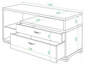 Тумба под ТВ Домино ТК-10М в Серове - serov.mebel24.online | фото 2