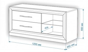 Тумба под ТВ Нобиле КА120 в Серове - serov.mebel24.online | фото 2