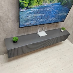 Тумба подвесная под ТВ LINES MTV3-MA 900 Темно-серый (Графит-M 10.1.25) в Серове - serov.mebel24.online | фото 10