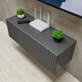 Тумба подвесная под ТВ LINES MTV3-MA 900 Темно-серый (Графит-M 10.1.25) в Серове - serov.mebel24.online | фото 2