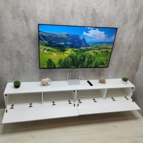 Тумба подвесная под ТВ LINES MTV4-MA 1150 Белый матовый (Белый-M 10.1.2) в Серове - serov.mebel24.online | фото 11