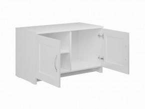 Тумба СИРИУС двухдверная низкая, цвет белый в Серове - serov.mebel24.online | фото 2