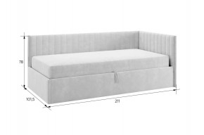 ТВИКС Кровать (тахта) с ПМ 900 в Серове - serov.mebel24.online | фото 2