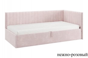 ТВИКС Кровать (тахта) с ПМ 900 (нежно-розовый) в Серове - serov.mebel24.online | фото