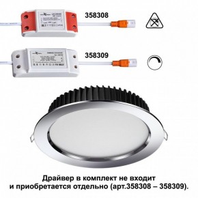 Встраиваемый светильник Novotech Drum 358305 в Серове - serov.mebel24.online | фото 2